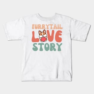 Furrytail love Story Kids T-Shirt